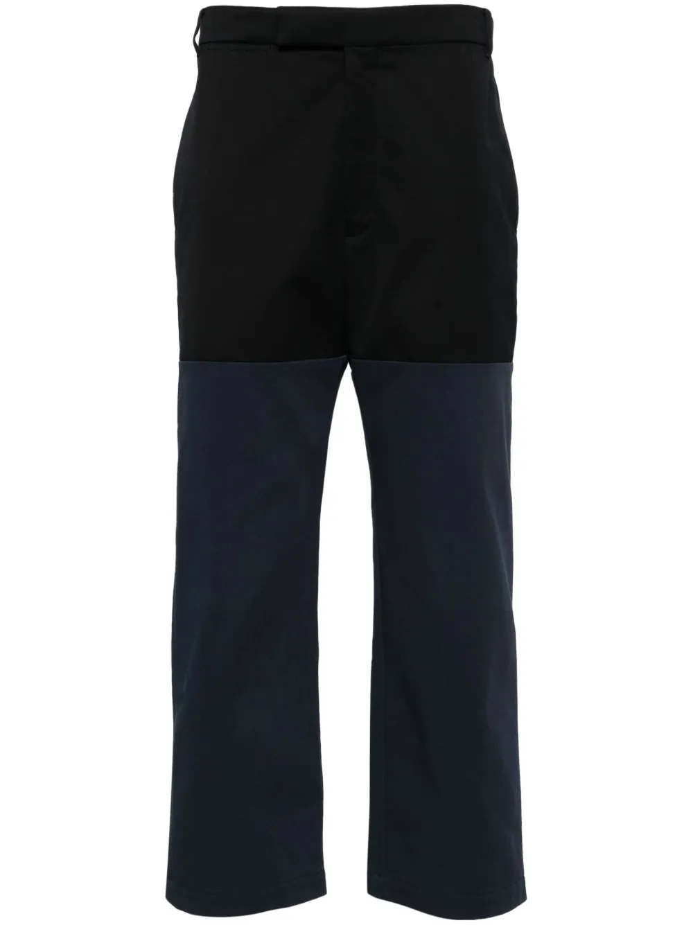 

Брюки Unconstructed Combo прямого кроя THOM BROWNE, синий