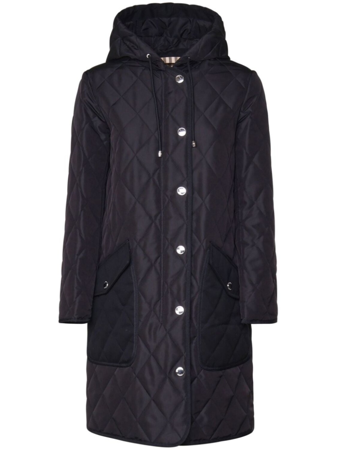 

Burberry стеганая куртка, черный