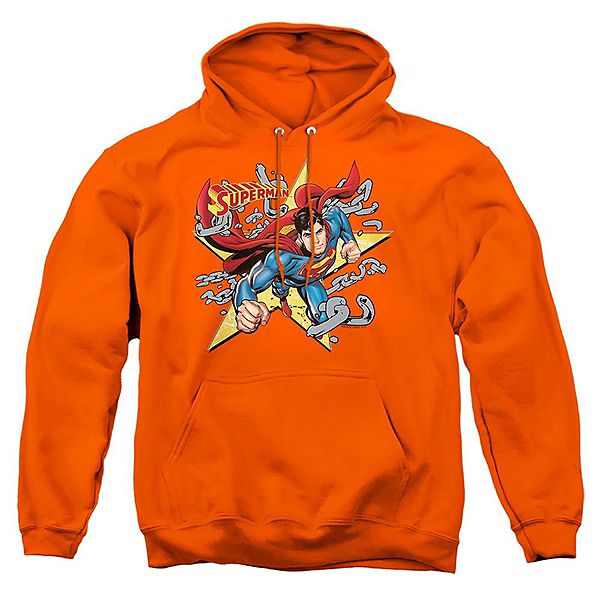 

Толстовка с капюшоном Superman stars and chains для взрослых Licensed Character