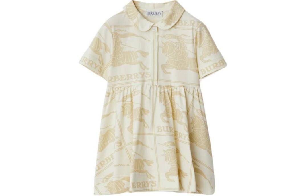Платье ТД Burberry, кремовый