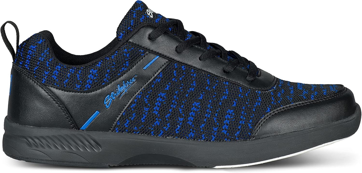 Кроссовки для боулинга KR Strikeforce Flyer Mesh Lite для мужчин, с сетчатой верхней частью, для правшей и левшей, черный — фото 2