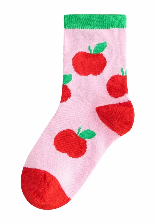 Носки 5 пар Next, pink red and green, розовый красный и зеленый — фото 2