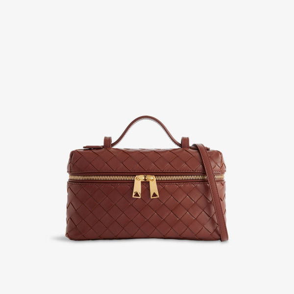 

Кожаная сумка-кроссбоди Bang Bang Bottega Veneta, золотой