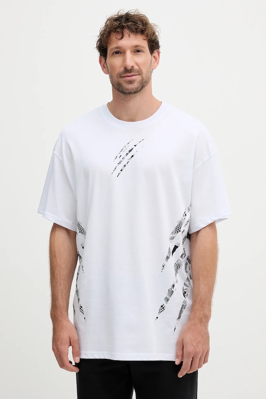 

Футболка SPORT из хлопка Plein Sport, белый