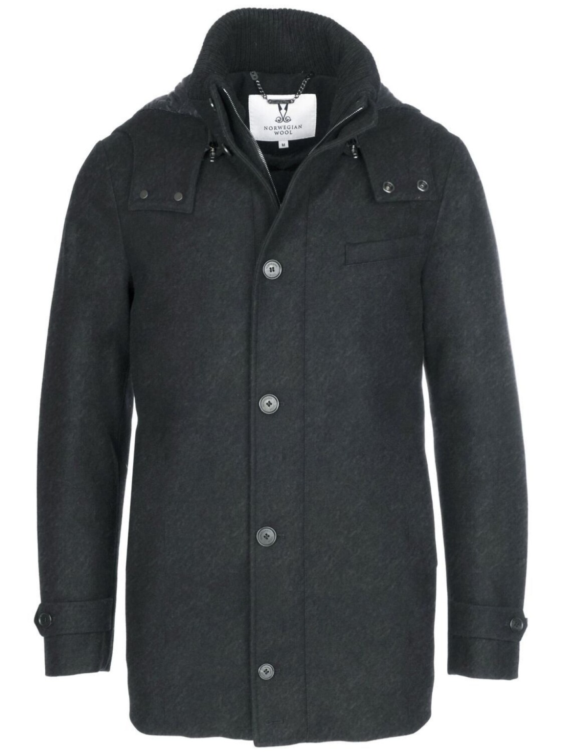 

Парка City Active с капюшоном Norwegian Wool, серый