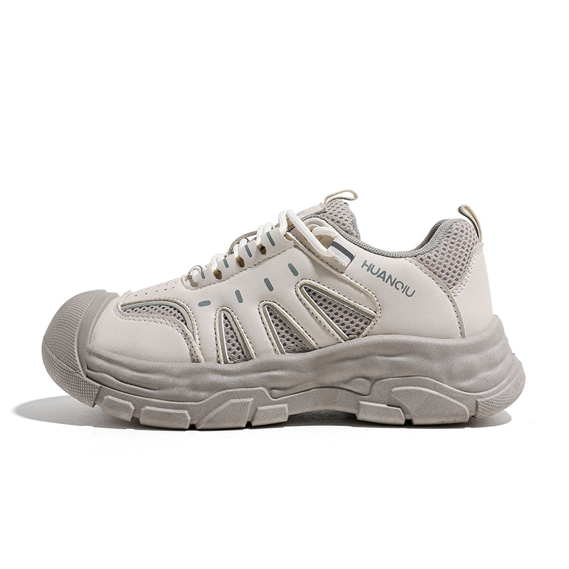 

Устойчивые к скольжению, износостойкие дышащие низкие треккинговые туфли женские HUANQIU, Морская лунная синева