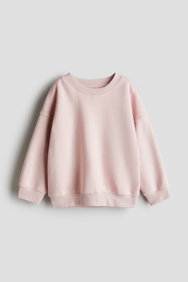 

Толстовка с шероховатой внутренней стороной H&M, розовый