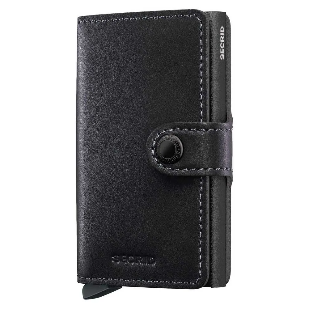 

Кошелек Secrid Miniwallet Original Powder leather, черный