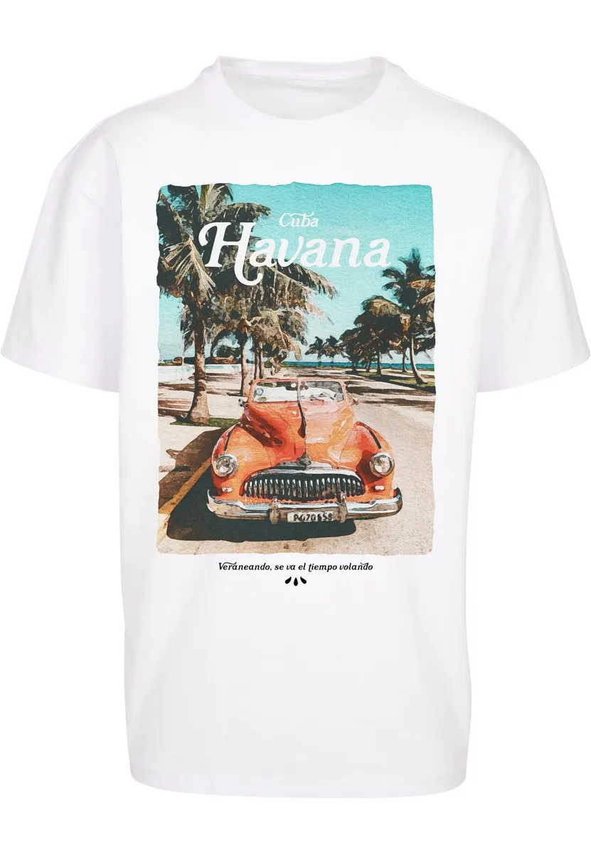 

Футболка MisterTee "MisterTee Unisex Havana Vibe Oversize Футболка ", белый