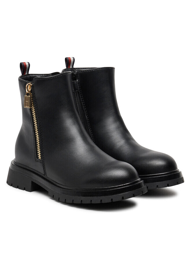Ботильоны Tommy Hilfiger Chelsea Boot T3A5-33566-1351 M, черный — фото 2
