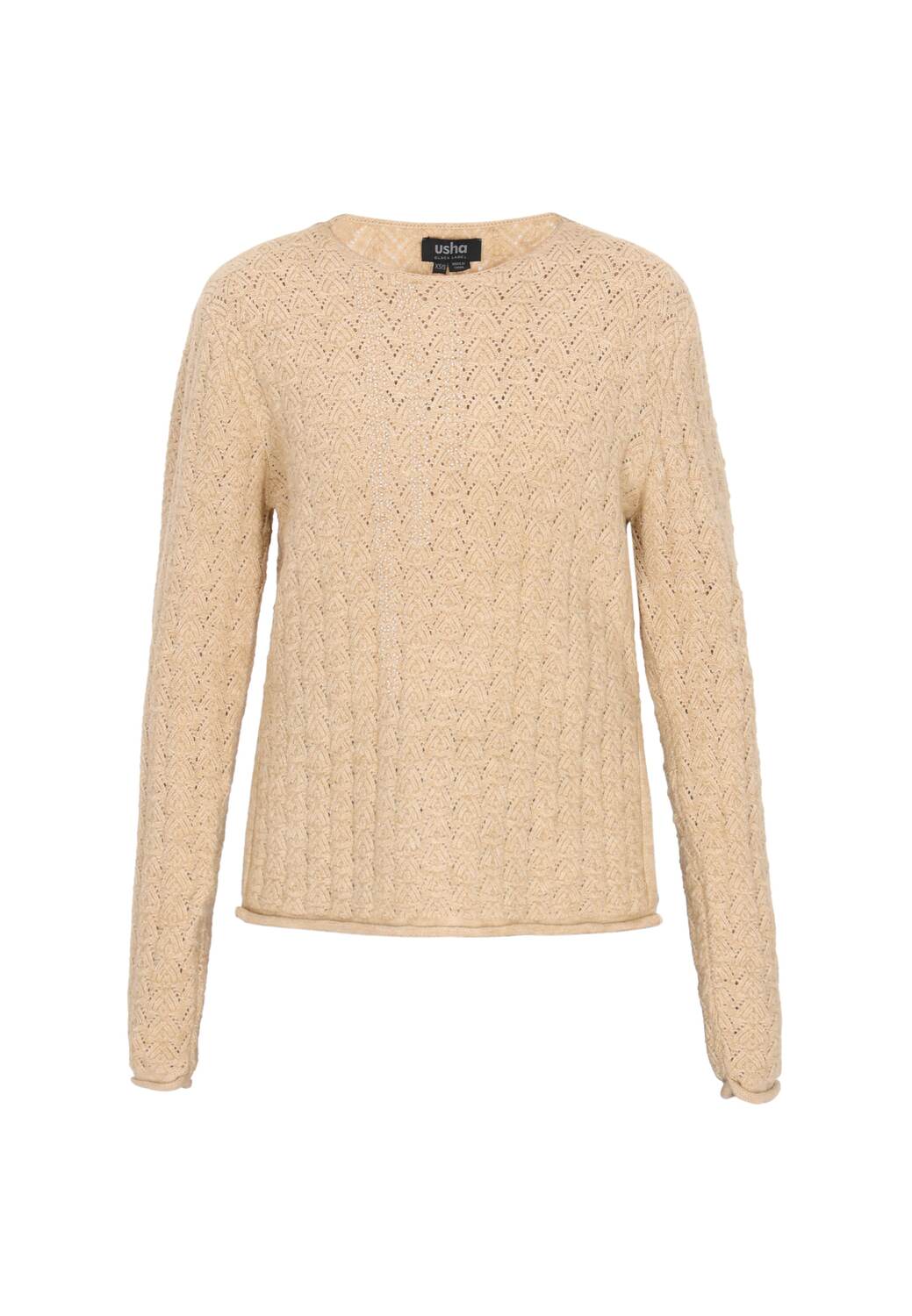

Usha BLACK LABEL Свитер в бежевом цвете