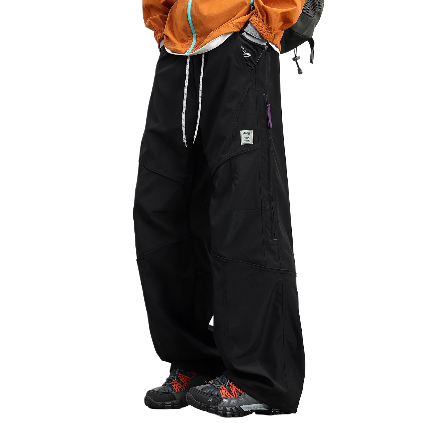 

Повседневные брюки унисекс Moderate Cargo Pants Jeep, черный