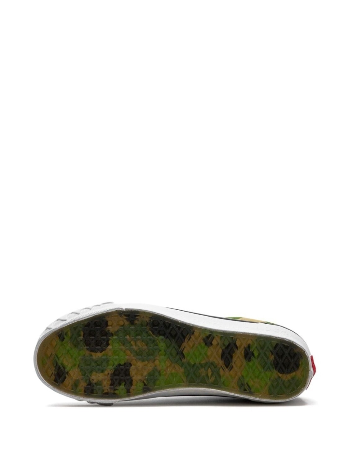 Vans x Bape Old Skool кроссовки, зеленый — фото 4