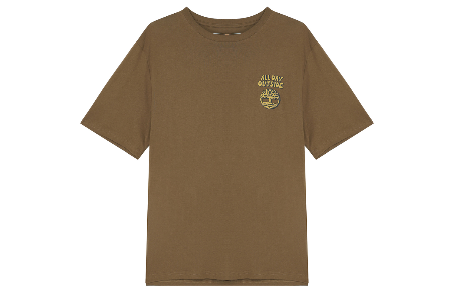 

Футболка унисекс цвета хаки Timberland