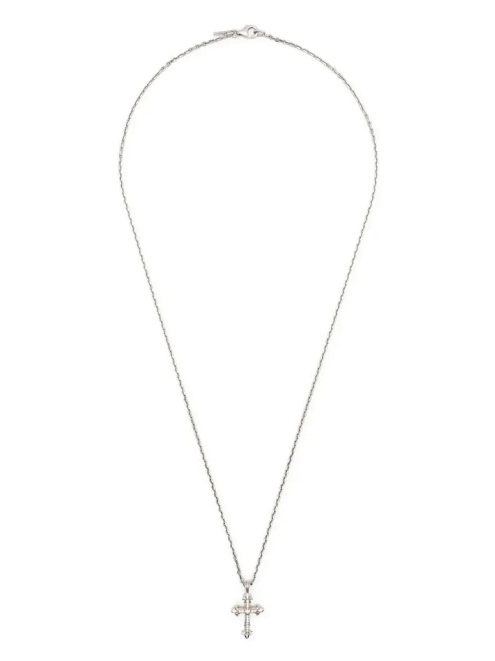 

Ожерелье с подвеской-крестом Fleury Emanuele Bicocchi, серебристый