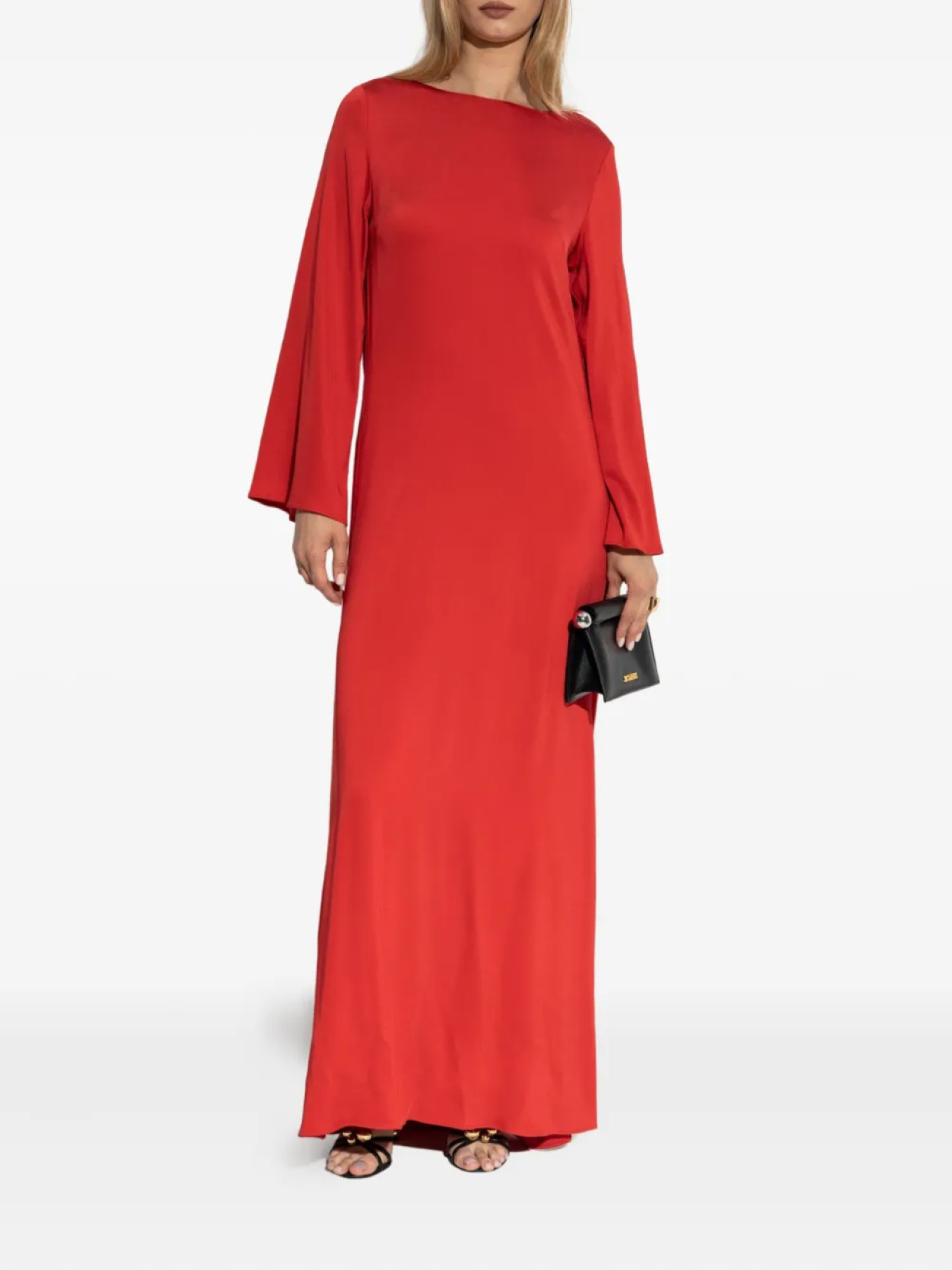 

Коктейльное платье с воротником-стойкой от Malene Birger By Malene Birger, красный