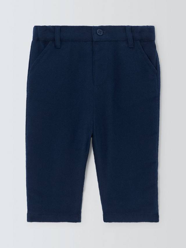 

Детские брюки в елочку John Lewis Heirloom Collection, темно-синий
