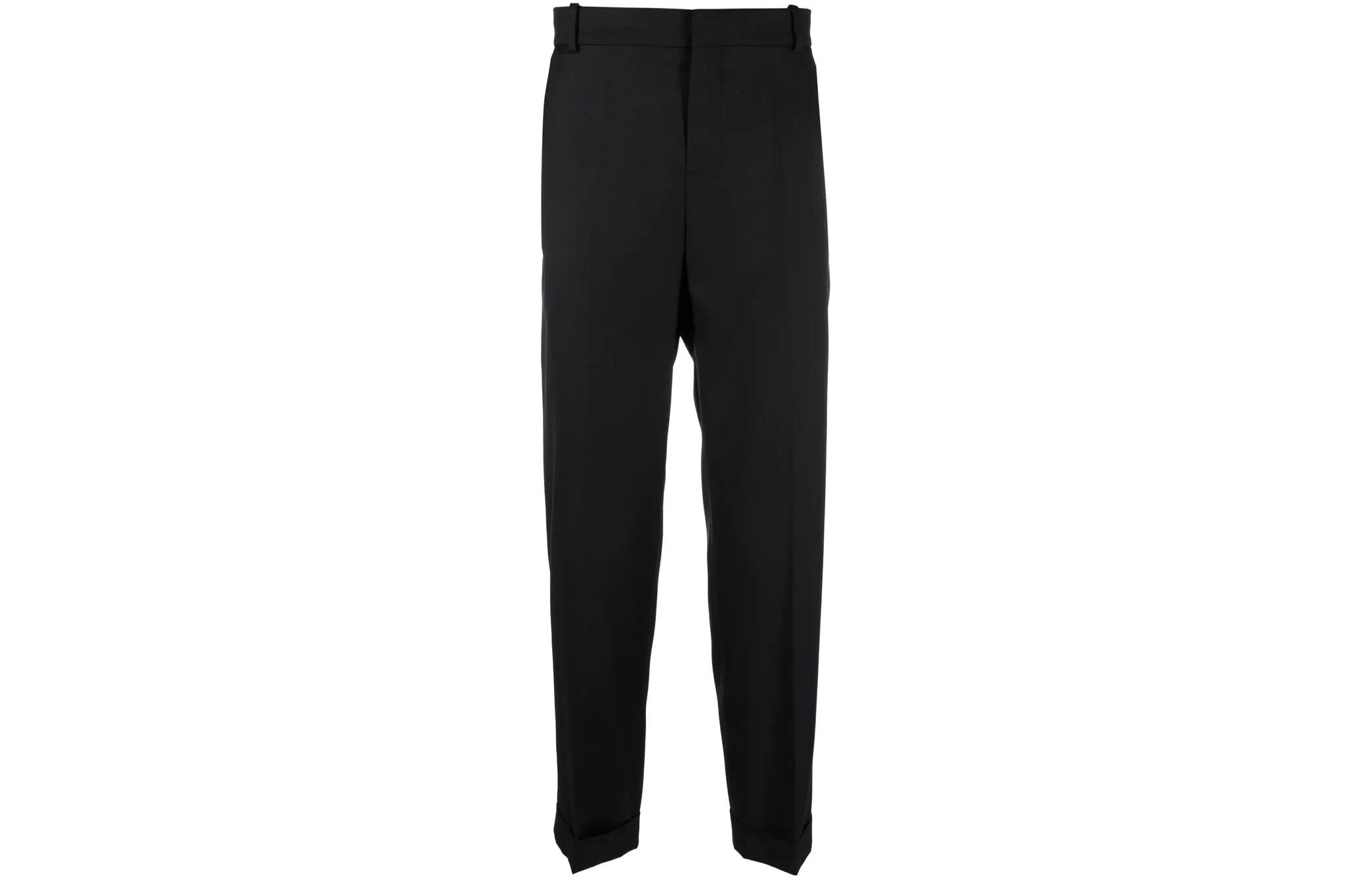 

Повседневные брюки мужские черные BALMAIN