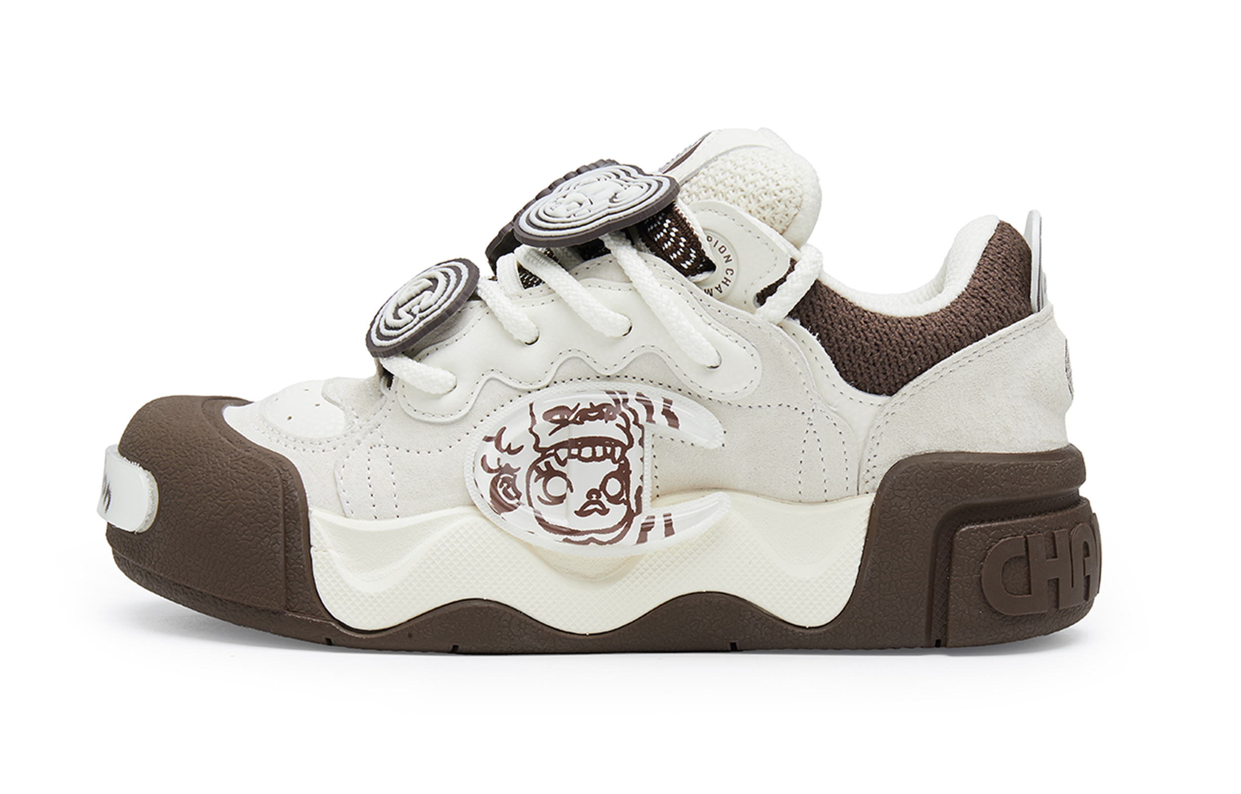 

Champion Кроссовки для скейтбординга POP MART x Low Top, мужские, кофейно-коричневые