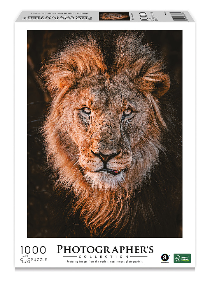 

Пазл из 1000 деталей «Голова льва» - для детей от 14 лет и старше