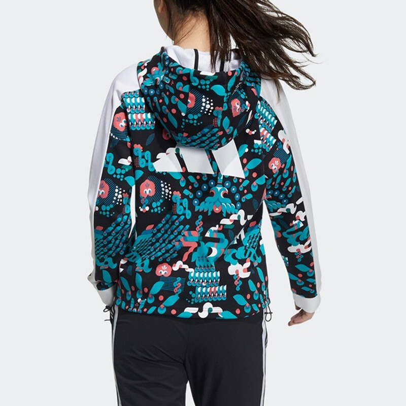 Женская толстовка из коллекции CNY, многоцветная Adidas — фото 4