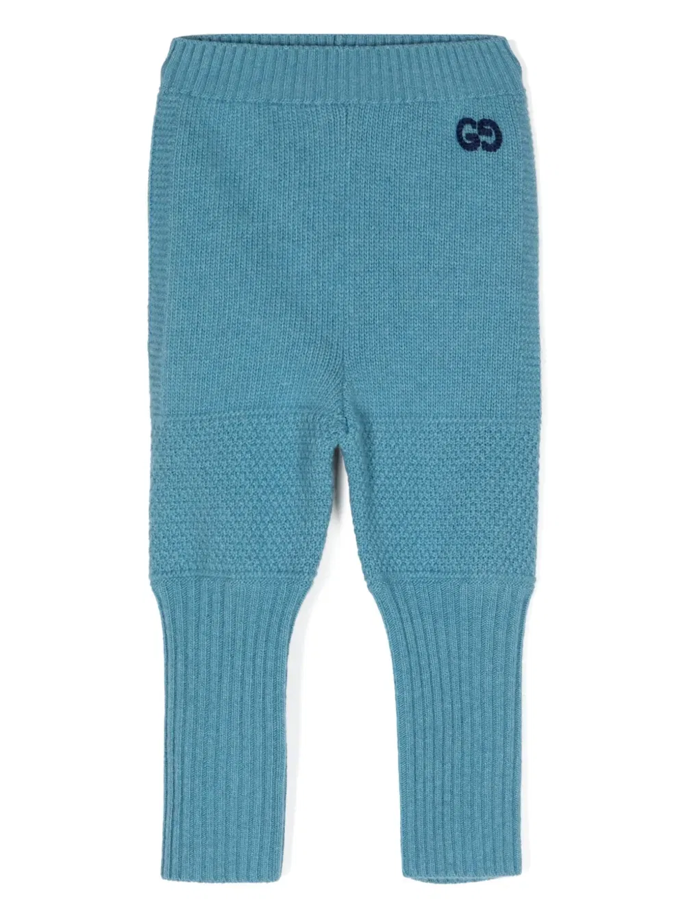 Брюки с переплетенными буквами g Gucci Kids, синий