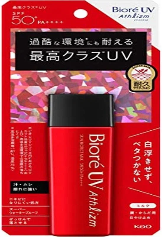 Солнцезащитное молочко Biore UV Athlizm Skin Protect Milk SPF50+ PA++++ 65 мл