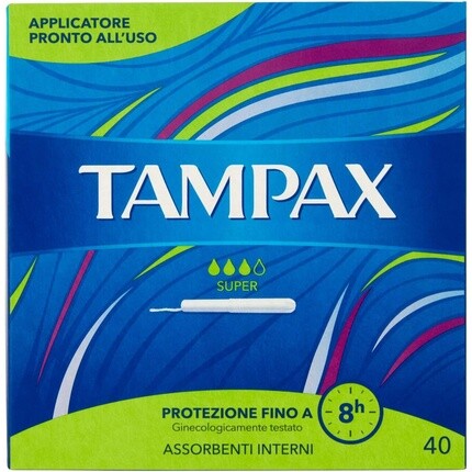 

Тампоны для интимной гигиены TAMPAX Super 40.0