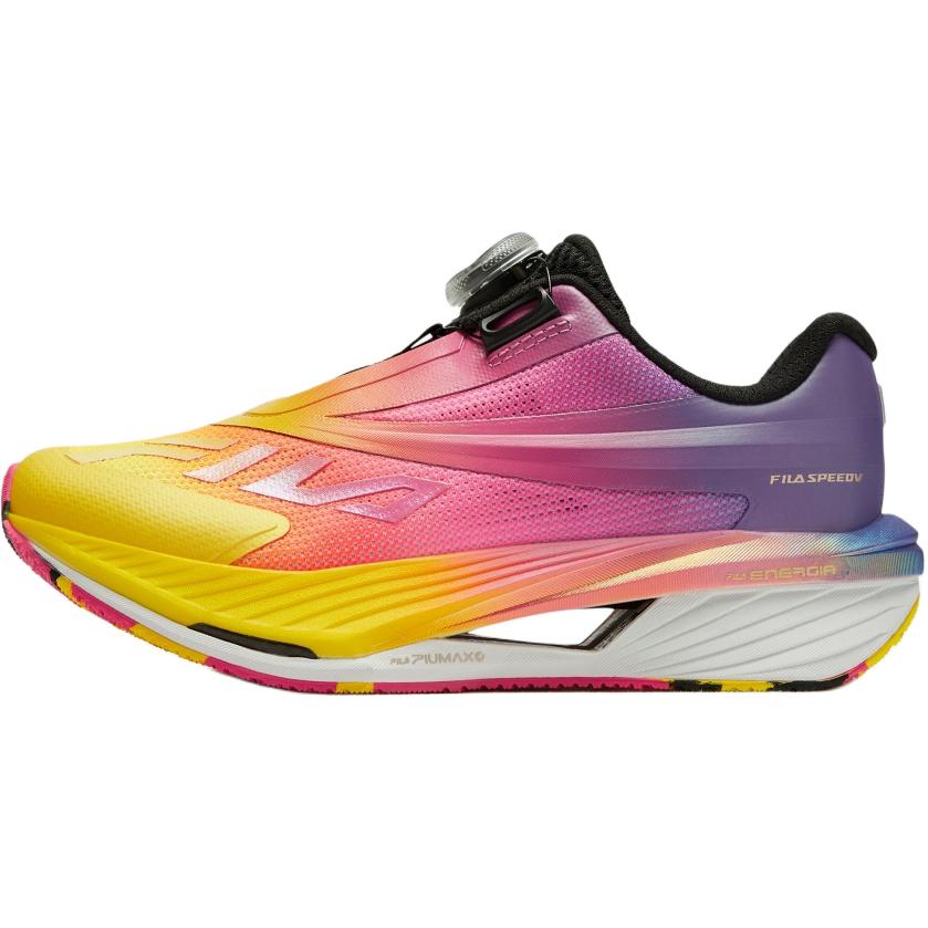 

Легкие кроссовки с амортизаторами SPEED 5 для детей с низким верхом FILA KIDS, желтый/розовый