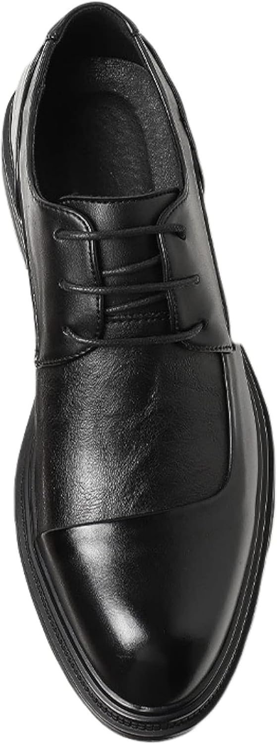 

Мужские туфли OXCOWNIU, повседневные туфли, шнурованные деловые офисные туфли, заостренные оксфорды, стиль для мужчин, черный