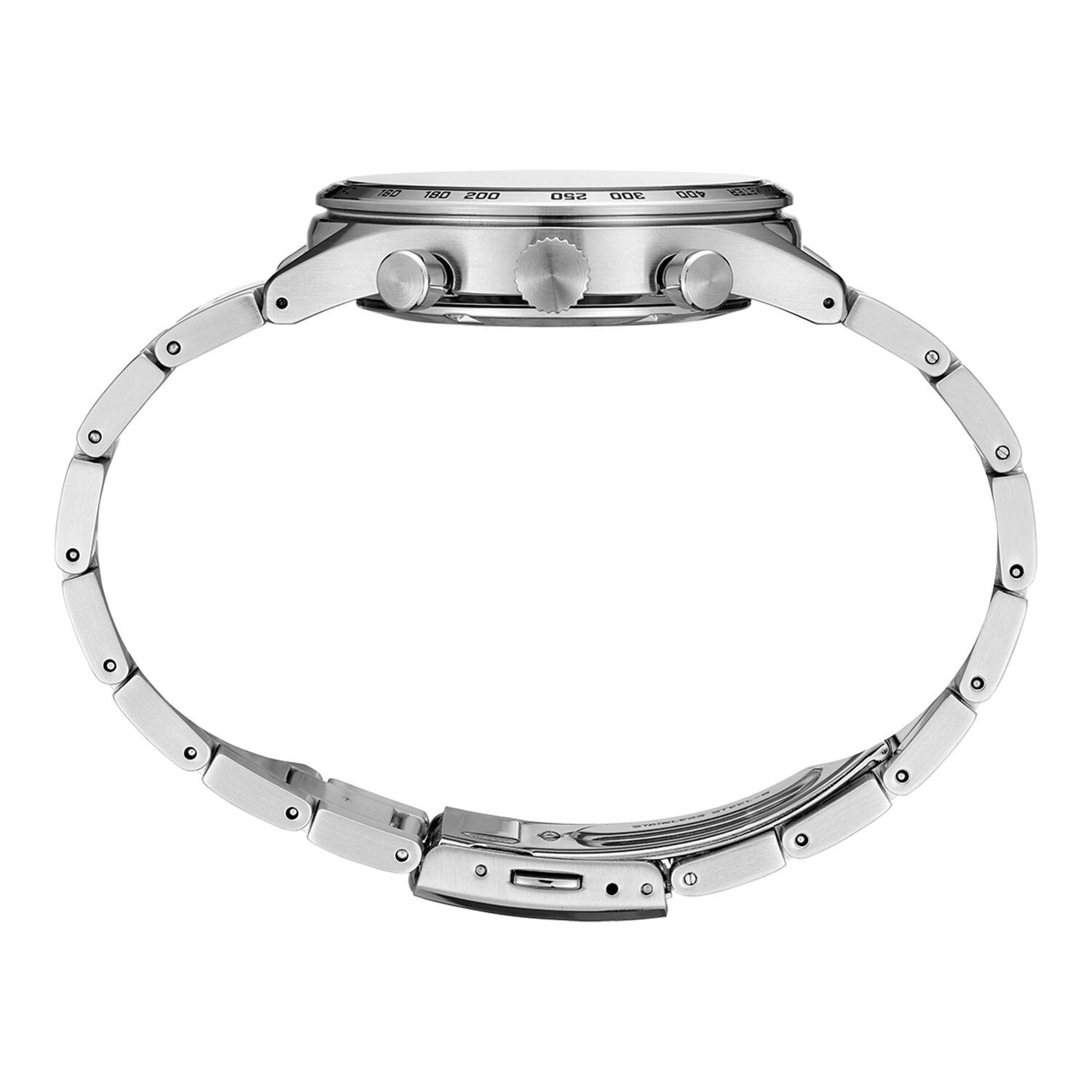 

Мужские часы Essentials с хронографом из нержавеющей стали с черным циферблатом — SSB413 Seiko