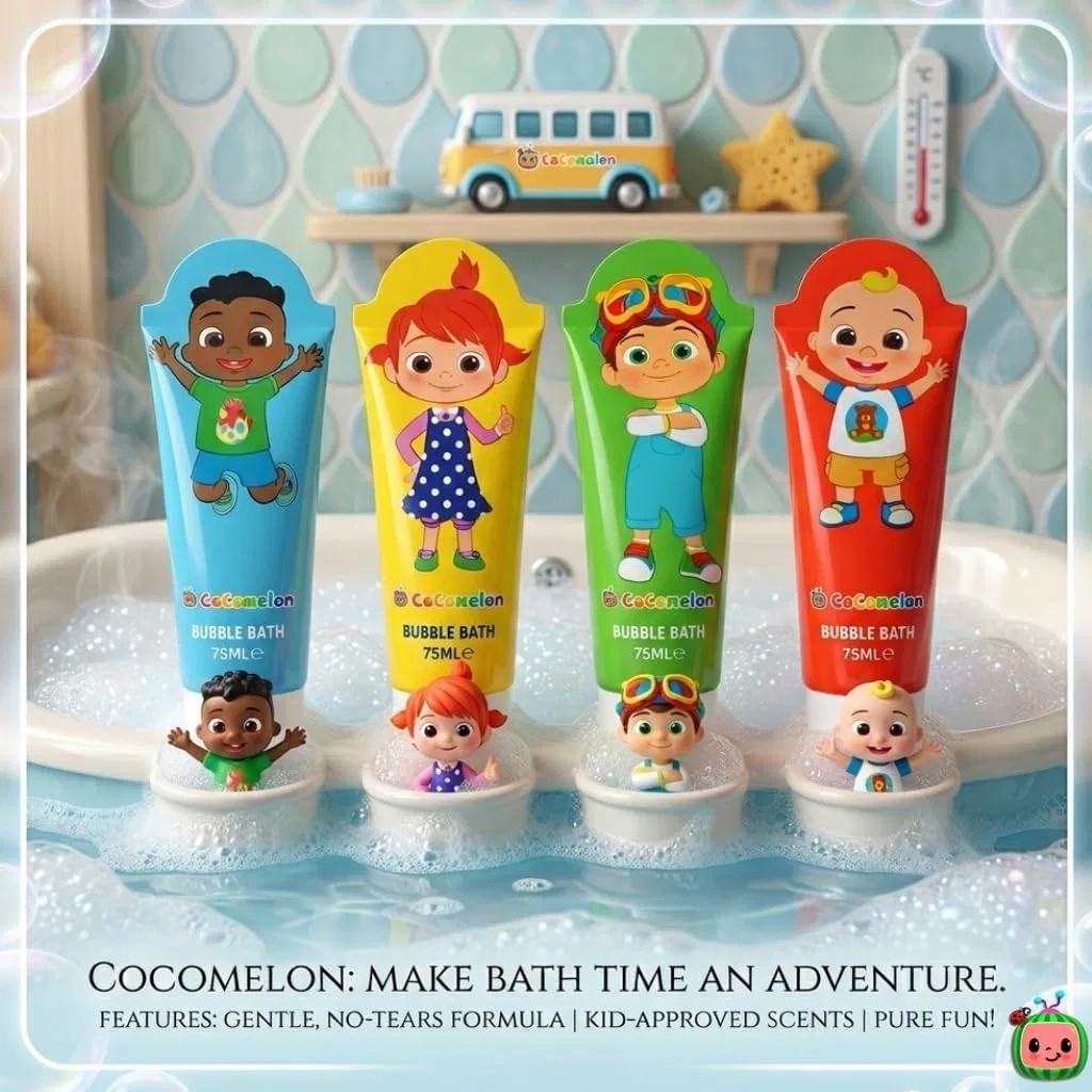 Набор пены для ванны с персонажами CoComelon Corsair Toiletries — фото 4