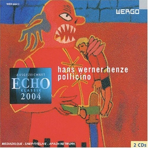 

CD диск Henze / Holstein / Fischer / Affolter / Liebrecht: Pollicino