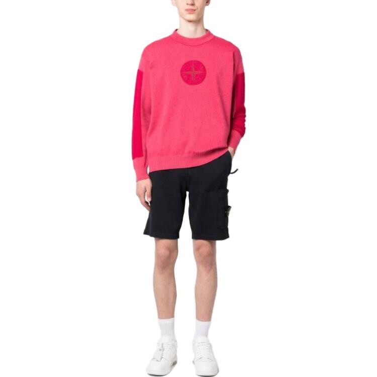 Повседневные шорты мужские черные Stone Island, черный — фото 4