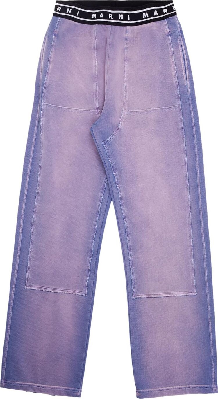 

Спортивные брюки Marni 'Purple', фиолетовый