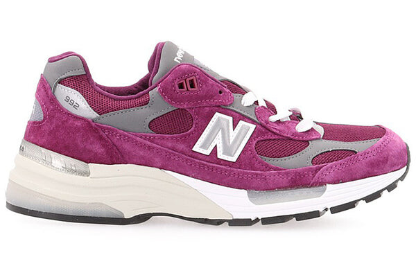 Кроссовки 992 сделано в сша New Balance, фиолетовый — фото 2