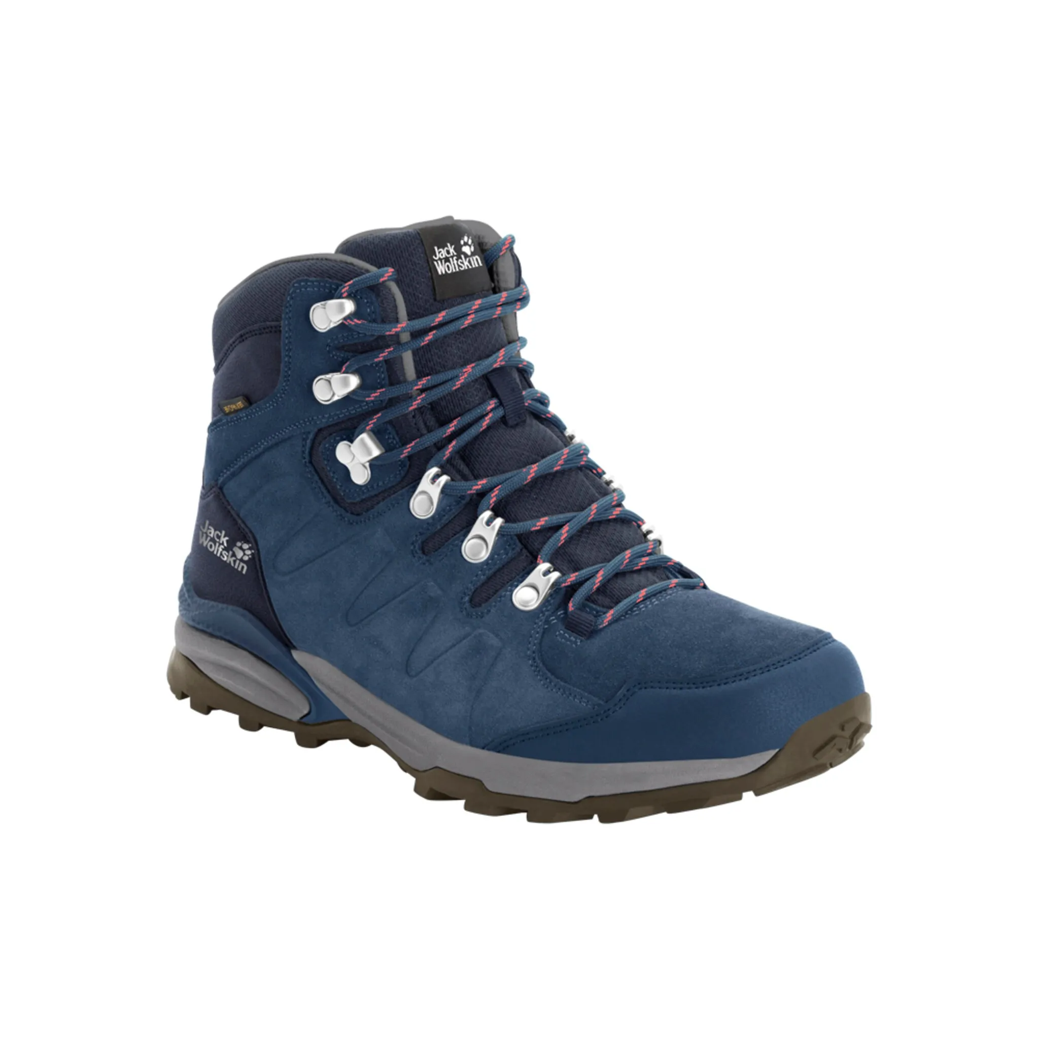 Кроссовки Jack Wolfskin "REFUGIO TEXAPORE MID W", синий — фото 3