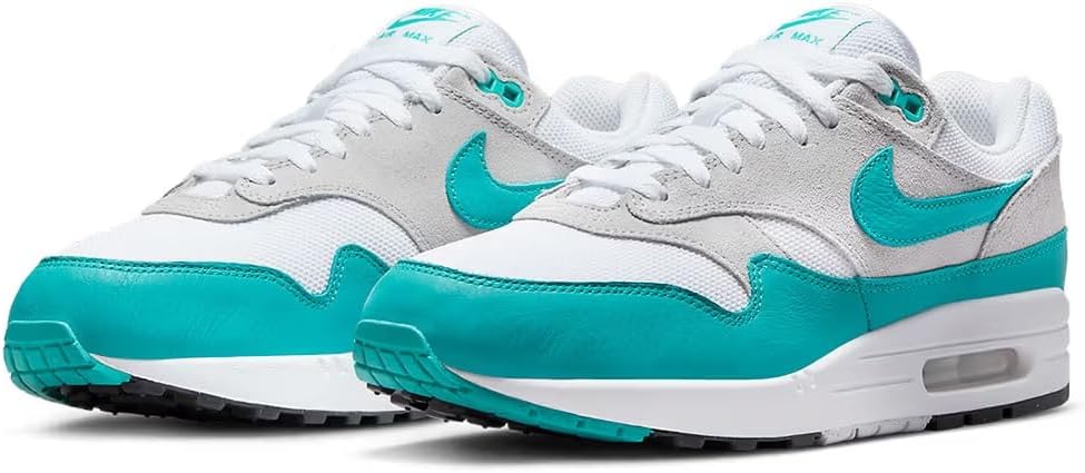 Мужские кроссовки Nike Air Max 1, белый/черный/серый — фото 3