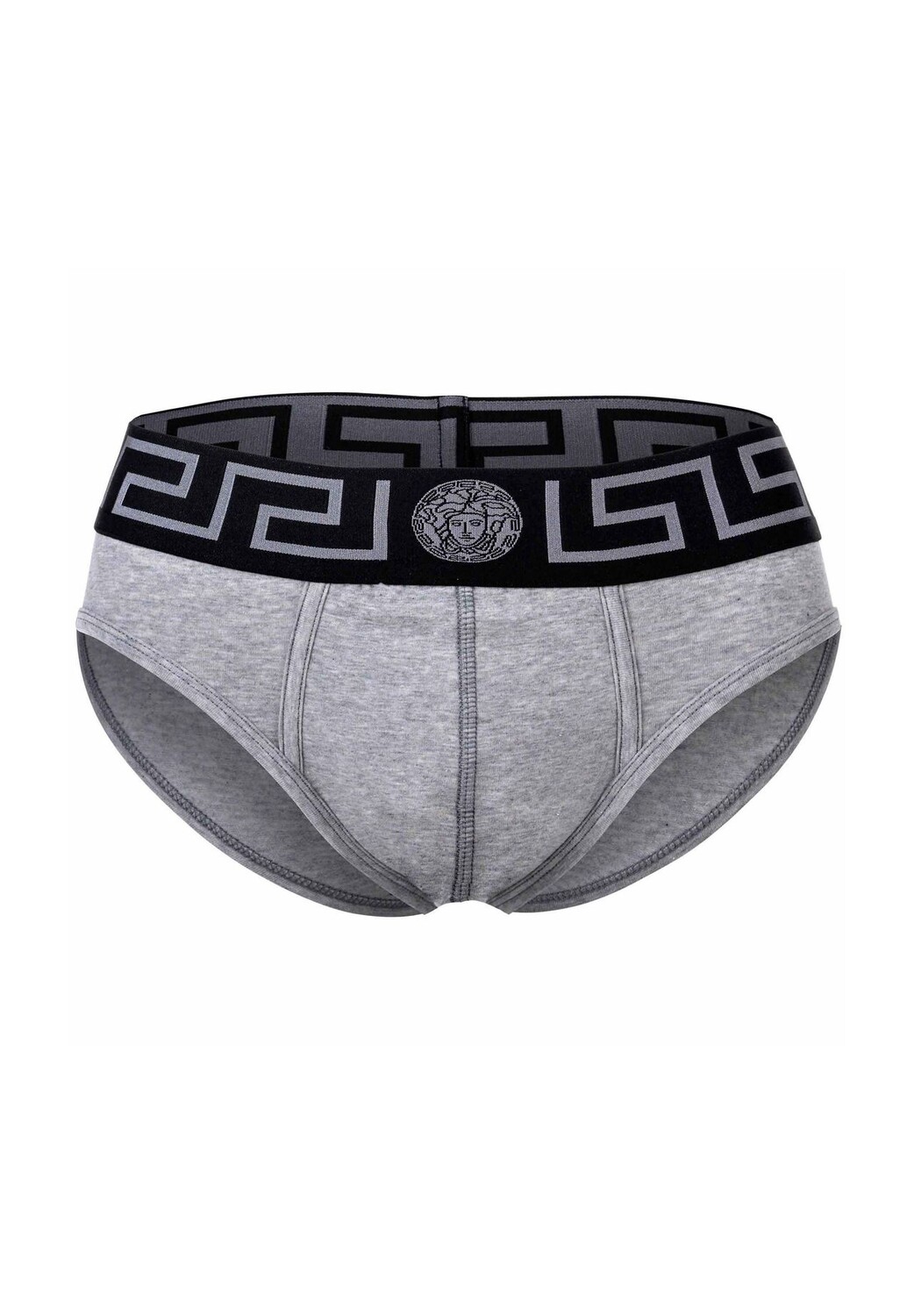 

Трусы мужские - ТОПЕКА, хлопок стрейч, однотонные VERSACE, цвет Graumelange/Schwarz
