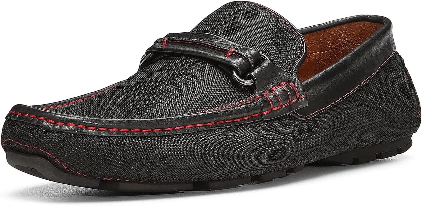 Лоферы мужские с мемори-пеной Donald Pliner, Black - Nylon Donald J Pliner
