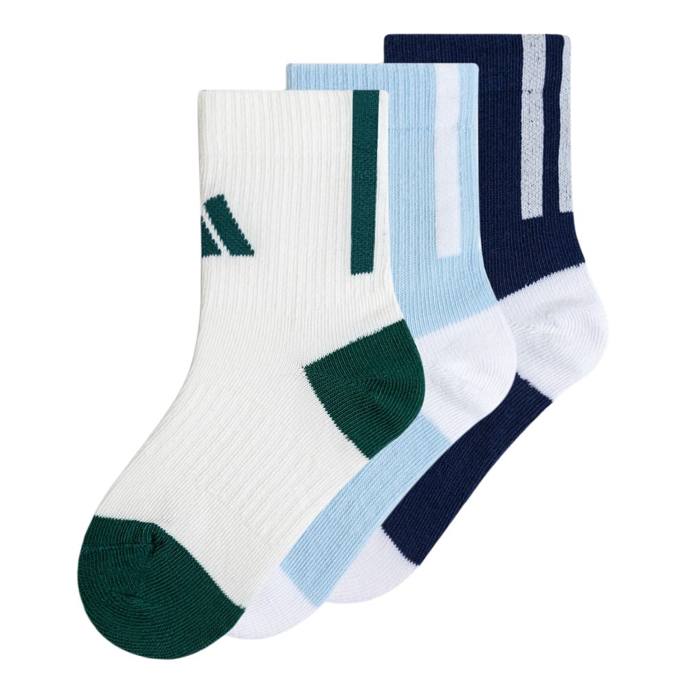 

Детские носки Grade School Adidas, розовый/белый/темно-синий