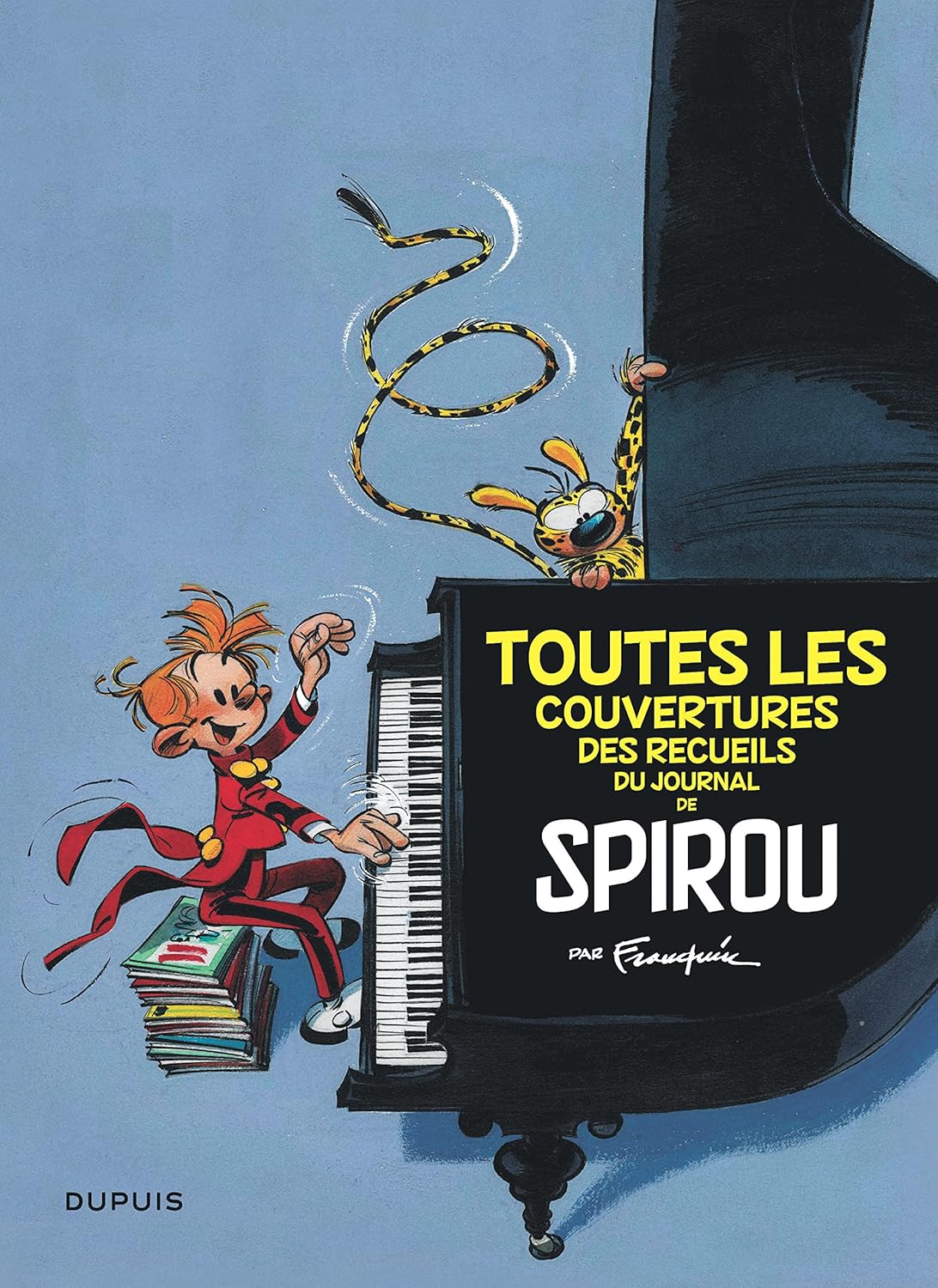 

Franquin Patrimoine - Tome 0 - Toutes les couvertures des recueils du Journal de Spirou par Franquin (DUPUIS)