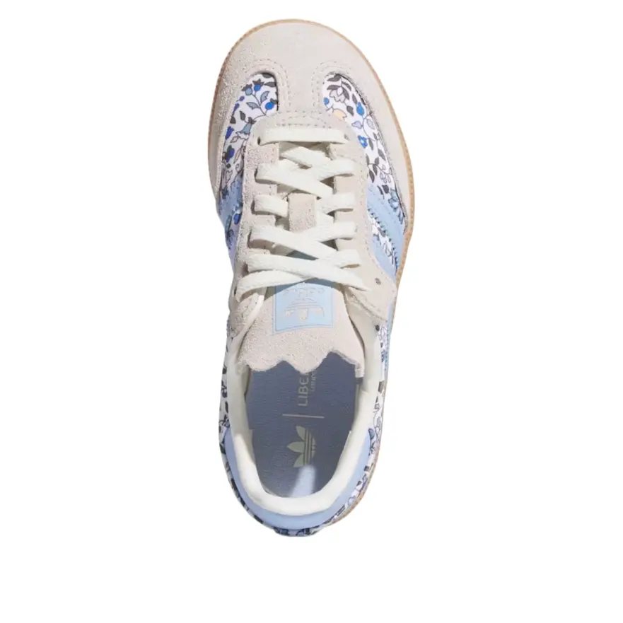 Кроссовки (PS) adidas x Liberty London Samba 'Blue Off White Gum' — фото 3