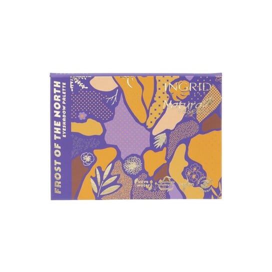 Палетка теней Frost Of The North, 8 г Ingrid, Natural Essence Eyeshadow Palette, коричневый — фото 2