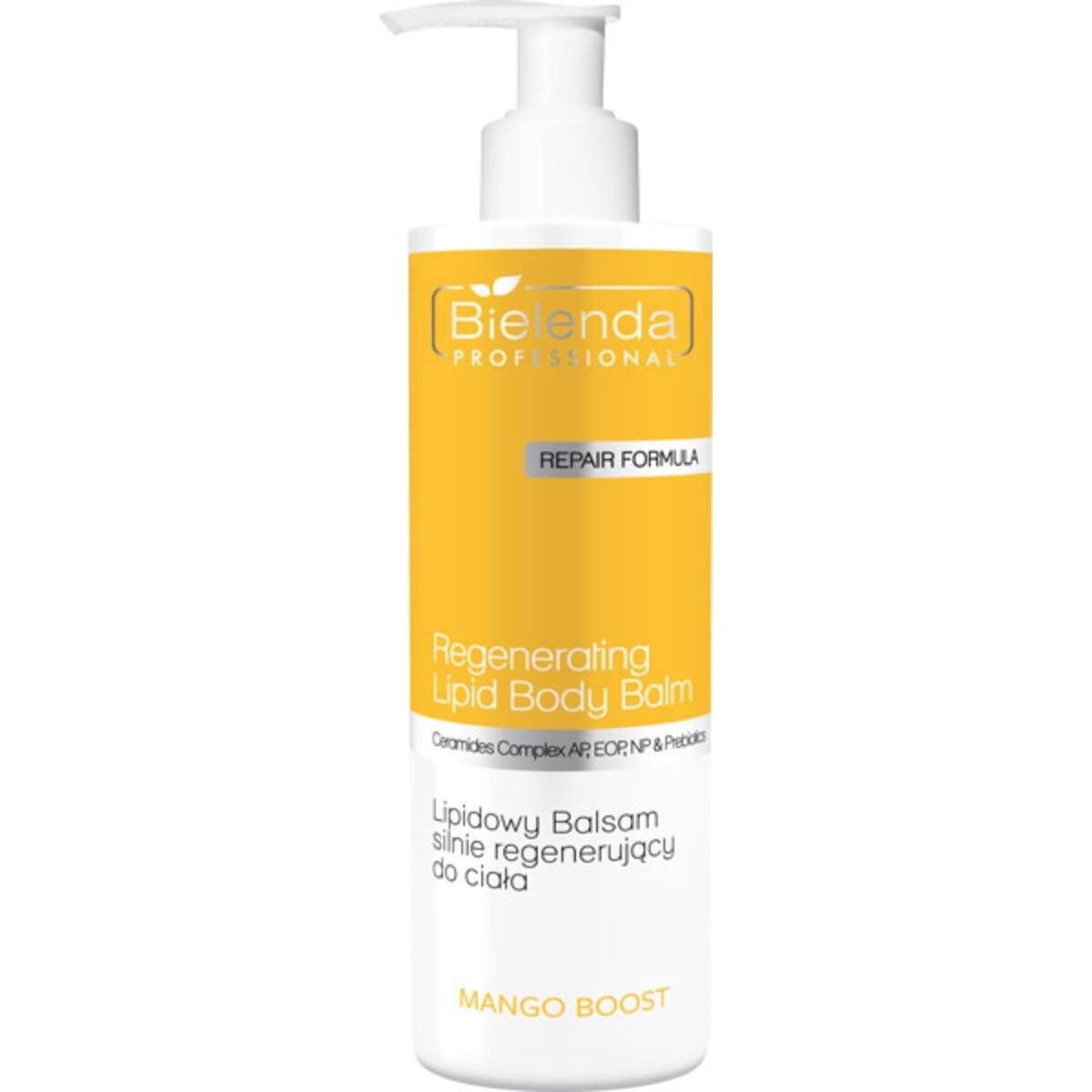 

Bielenda Professional, IS MANGO BOOST, Сильно регенерирующий липидный бальзам для тела, 500 мл