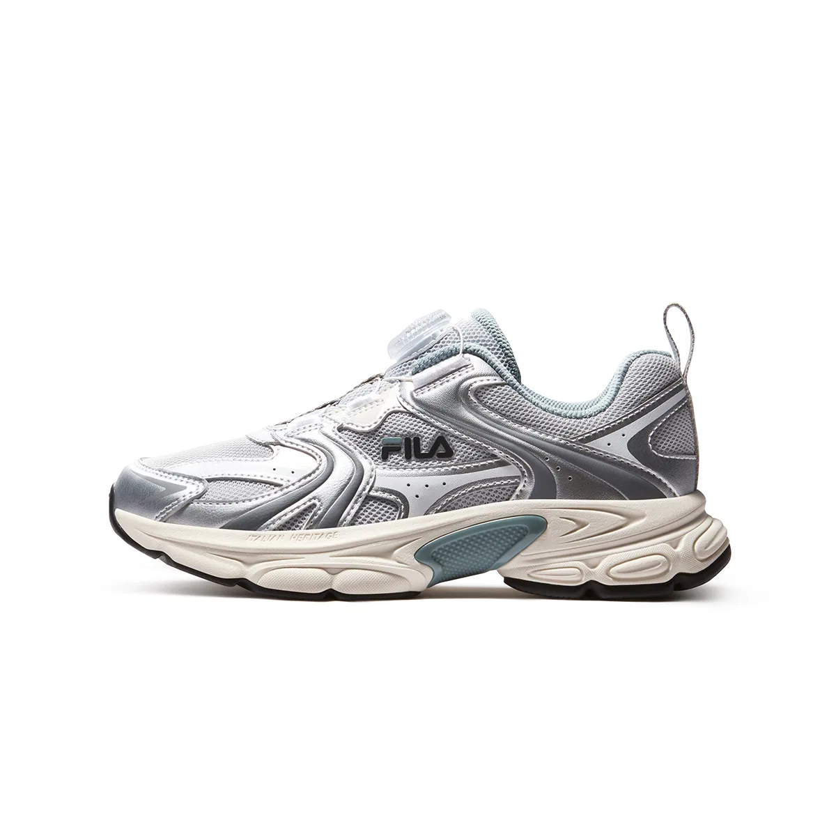 Кроссовки для бега Heritage FHT FILA KIDS Space Silver/Slate Gray