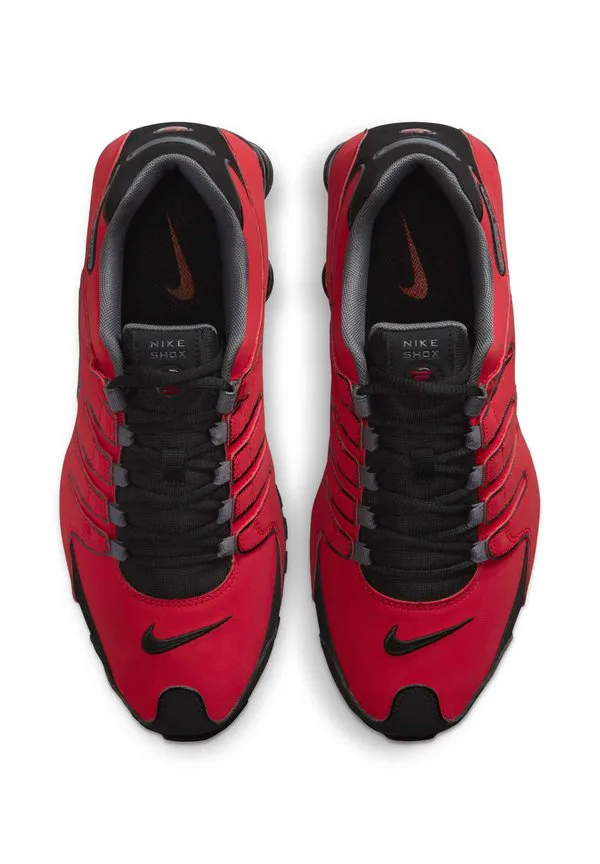 Кроссовки shox nz Nike Sportswear, University Red/Dark Grey/Black — фото 3