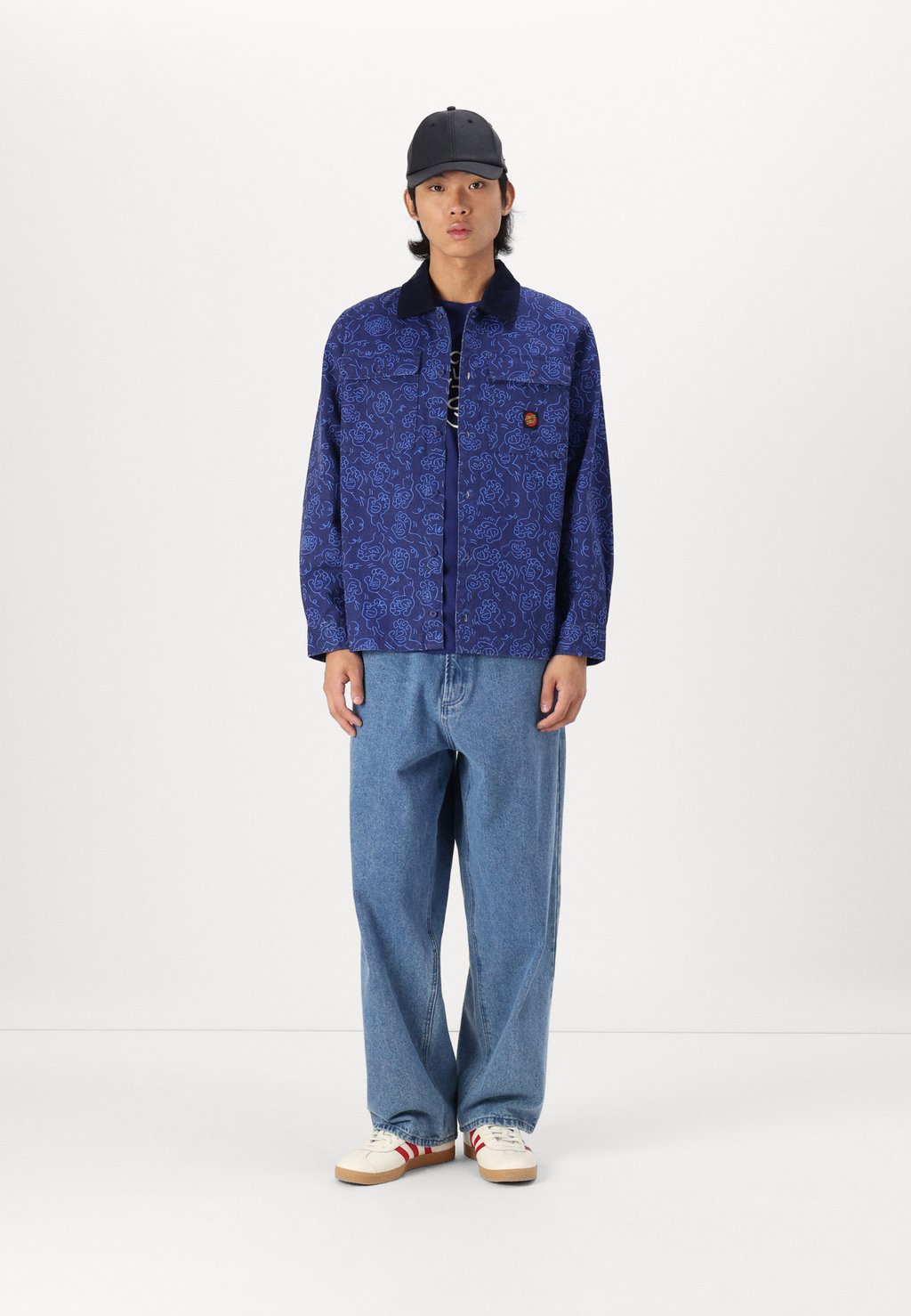 

Блузка на пуговицах JESSE SHIRT UNISEX Santa Cruz, мультиколор