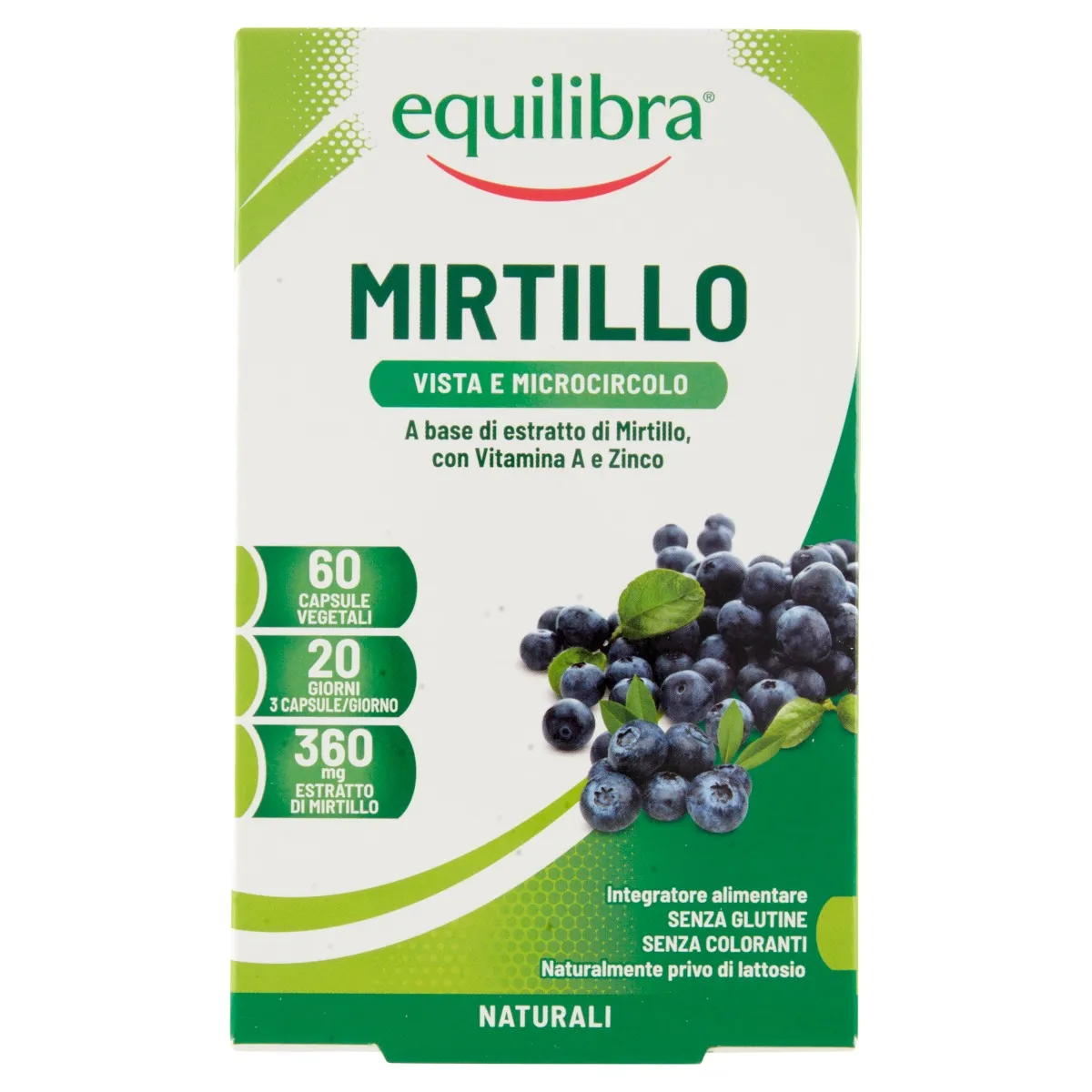 

Equilibra Blueberry 60 капсул Здоровье зрения и функциональность микроциркуляции