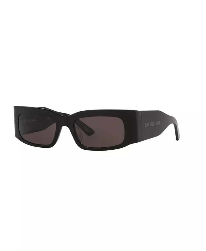 

Солнцезащитные очки унисекс прямоугольной формы, BB0328S 6E000338 Balenciaga, черный